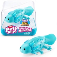 Zuru Pets Alive Swimming Axolotl's TEAL Robotic Pet Figure Toy