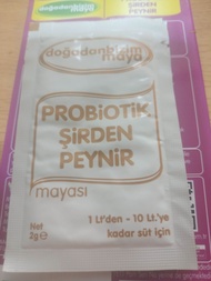 Probiotic Sirden Rennet Cheese Yeast 2gr. 10 liters milk