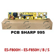 MODUL PCB MESIN CUCI SHARP AUTO ES F800H / 850H/B/S / Alat Alat Ac Lengkap Kumplit  / Alat Servis Sp