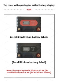 New 12V4AH YT4 Motorcycle Start Lithium Battery Plastic Waterproof Case Small Prince Style Direct Sh