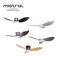 Mistral 46” 3-Blades Ceiling Fan SOLAR 46 - Black /  White / Grey / Wood