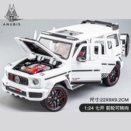 Mô Hình Xe Ôtô Kim Loại 1/24 Siêu Xe MERCEDES BENZ BRABUS G800 Dùng Để Trưng Bày Bàn Làm Việc Làm Đồ