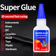 Oil-based, Super Glue 30-second fast-curing ultra-strong adhesive, heavy-duty waterproof instant glu