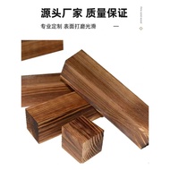 Pagar Tiang Kayu Anti-Kakisan Luaran Pavilion Trellis Anggur Tiang Beralur Anti-Retak Tiang Kayu Pep
