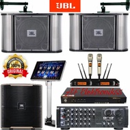 Paket Karaoke JBL Speaker 10 Inch + Subwofer JBL 12 Inch Ori