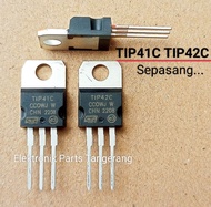 TRANSISTOR TIP41C TIP42C (SATU SET) TIP 41 TIP 42 TIP 41C TIP 42C SUPER TIP41 C TIP42 C