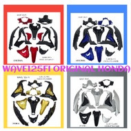 HONDA WAVE125I V2 FI 100% ORIGINAL HONDA BODY COVER SET -M60ZA SILVER+BG / M60ZB BLUE+BG / M60ZC RED