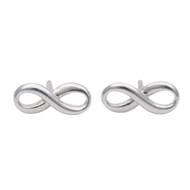 蒂芬妮 (Tiffany & Co.) Infinity 耳環，925 純銀，約 1.1 克 [二手]