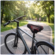 Eigell Cycle Seat Cover Silicone Cycle Saddle Cover Cushioned for Kids, Young Children,