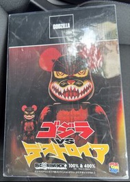 BE@RBRICK Godzilla vs Destoroyah 100% & 400% 哥斯拉
