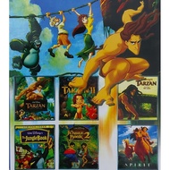 Tarzan1-3 Jungle Book 1-2 Spirit