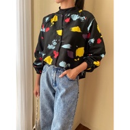 Aileen watercolor blouse