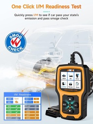 ANCEL DS600 Elite เครื่องมือสแกนแบบสองทิศทางพร้อม AD410 ANCEL Enhanced OBD II เครื่องอ่านรหัสยานพาหน