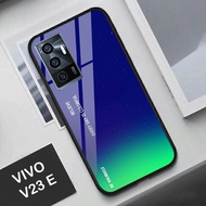 VIVO V23E - SoftCase Glass Kaca - [ A27 ] - Pelindung Handphone Hp VIVO V23E - Casing Hp VIVO V23E -