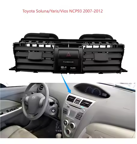 liuquan Dashboard AC Vent Panel for Toyota Soluna/Yaris/Vios NCP93 2007-2012 | Air Conditioner Outle