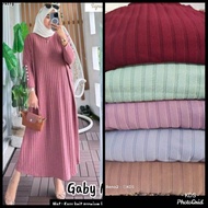 GAMIS GABY MIDI DRESS KNIT HORNET//DASTER KNIT HORNET MIDI DRESS
