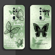 DMY case butterfly oppo A9 A5 A74 A95 A93 A92 A52 A72 F11 F9 R15 R17 R9S plus Find X2 X3 X5 pro soft silicone cover case shockproof