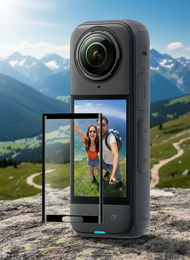Screen protector for Insta360 X4 and Insta360 X5 cameras  Penutup skrin untuk kamera Insta360 X4 dan