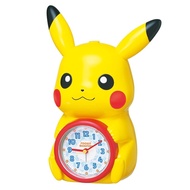 Seiko Clock Alarm Clock Table Clock Character Pocket Monster Pikachu Talking Alarm 232 x 159 x 121 mm JF384A 【Direct from Japan】