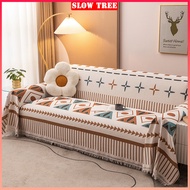 New Universal Cover Sofa Cover Universal Sofa Cover Corn Fleece Fabric Sofa Cushion 1/2/3/4 Seater Material