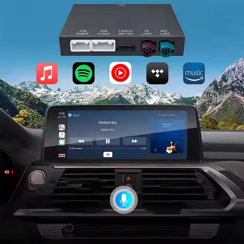 Wireless Carplay BT Connection Android Auto NBT Module NBT System Mirror Link Module for BMW F7 F10 
