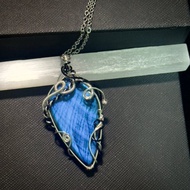 【星夢】 金屬編織 拉長石項鍊