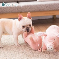 Chinatera Mainan Boneka Babi Untuk Anjing Peliharaan, Mainan Boneka