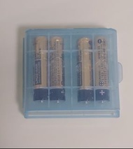 Brand New Panasonic AAA Alkaline Battery Cell (4 Pieces) and Battery Case (1 Piece) #3A鹼性電池
