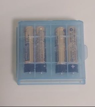 Brand New Panasonic AAA Alkaline Battery Cell (4 Pieces) and Battery Case (1 Piece) #3A鹼性電池