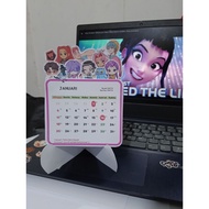 Demon Hunter Kpop Desk Calendar 2026 Table Calendar