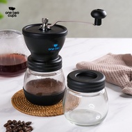 KV1 One Two Cups Manual Coffee Grinder Adjustable - CF4146