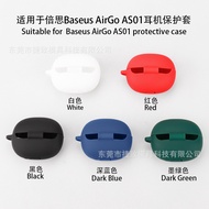 Sesuai untuk Baseus AirGo AS01 Fon Telinga Bluetooth Sarung Pelindung Silikon Shell Mengecas Beg Sim