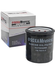 SoxaMarine 5GH1344070 Maintenance Oil Filter for Yamaha Honda and Tohatsu Nissan 9.9-115 HP Outboard