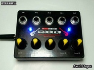 Converter Aktif 5 Input (Solusi Suara Gitar Pelan Saat Pakai Converter Pasif)