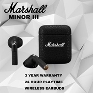 Marshall Minor III True Wireless Earbuds - Black