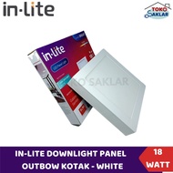 (1 YEAR WARRANTY) INLITE Downlight Led Panel 18 Watt Outbow BOX