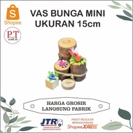 Wood Slice Wedding Souvenirs Wood Pieces 6cm - 9cm mini Pot Decoration Cactus Plants