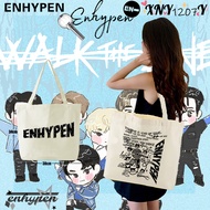 ENHYPEN: 2025 World Tour "Walking Route" Carry-On Bag A casual canvas shoulder bag with a large capa