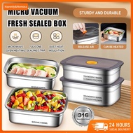 PH Delivery 316 Stainless Steel Food Container Stainless Fresh Keeping Box Food