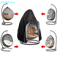 GentleHappy Hanging Chair Cover With Zipper Anti UV Sun Protector Outdoor Garden Swing Chair Waterproof Rattan Seat Furniture Cover sg