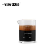 Barista Coffee Shot Glass 70ml Single Double Lungo Measuring Glass Espresso Cups Dosing Tools Measuring The Perfect Espresso