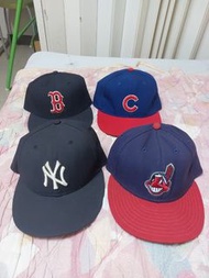 vintage new era mlb古着 洋基、紅襪、小熊、印地安人隊運動棒球帽