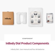 InBody Dial Oatmeal White Body Composition Analyzer / Body Fat Scale