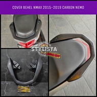 COVER BEHEL NMAX 2015 2016 2017 2018 2019 CARBON NEMO TUTUP BEHEL BELAKANG NMAX OLD CARBON NEMO