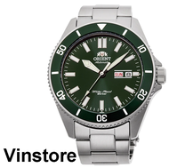 [Vinstore] Orient Automatic Sports Kanno Diver Green Dial Stainless Steel Analog Men Watch RA-AA0914E19B RA-AA0914E