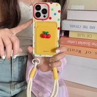 GANTUNGAN Samsung A05 A06 A07 A12 F12 M12 A13 A14 A15 Lite A23 A04S 4G 5G Case Hardcase Polka Dot Co