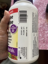 Webber Naturals 葡萄糖胺軟骨素維他命D3 300粒
