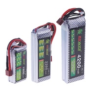 eower 7.4V 2S 11.1V 3S 25C 30C 2200mah 5S 6000mah 22.2V 6S Lipo Li-po Rechargeable RC Tamiya Racing 