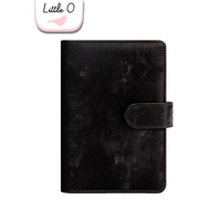 Binder A6 Planner Nabung 6 Ring Bahan PU Buku Catatan Keuangan Binder Polos Dompet Keuangan Budgetin