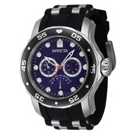 [Creationwatches] Invicta Pro Diver Retrograde GMT Blue Dial Quartz 46967 100M Mens Watch